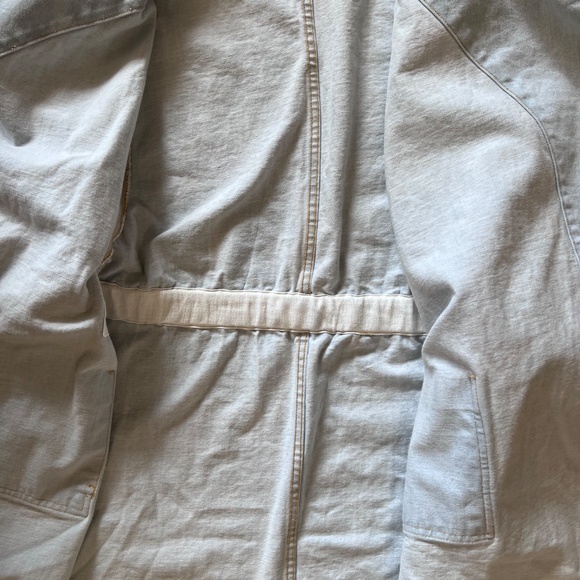 Judi Rosen Car Coat Super Bleach Indigo NWOT Size 3 - Picture 2 of 3